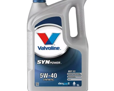 фото Масло моторное синт. Valvoline SYNPOWER MST C3 5W40 (e5L)