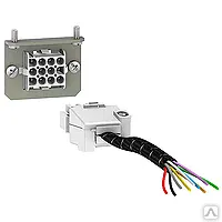 фото РАЗЪЕМ НА 9 ПРОВОДОВ (2 ЧАСТИ) (NSX100/250) Schneider Electric LV429272