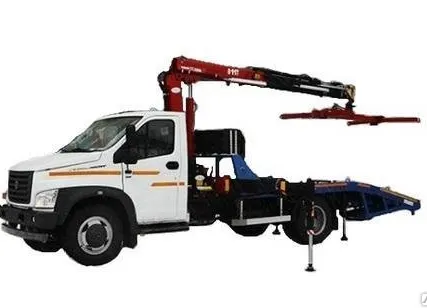 Фото №0 ЭВАКУАТОР С КМУ НА ШАССИ ГАЗон NEXT