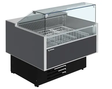 фото Витрина морозильная Cryspi Впн Sonata Quadro М LED 1500 RAL 7016