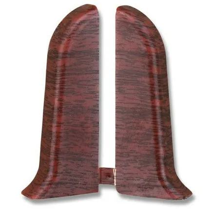 Фото №0 Заглушка для плинтуса левая, махагон