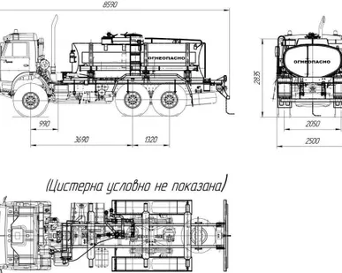 фото АЦ-10 Камаз 43118-3938-46