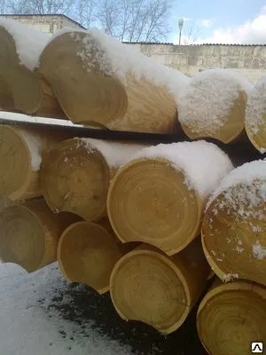 Фото №0 Изготовление оцилиндрованного бревна из кедра
в