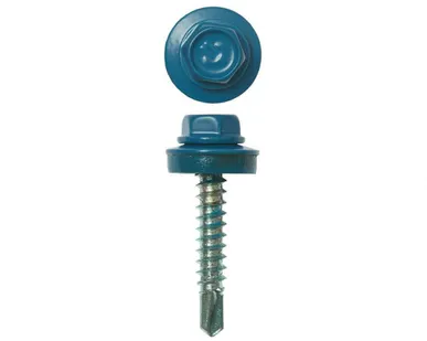 фото Саморез кровельный 4,8х35 RAL5009