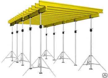 фото Стойка телескопическая Н=2,5-4,2 м