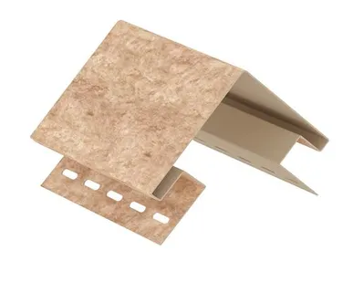 фото Угол внешний (ЮП) Стоун-Хаус "Кварцит" тёмно-бежевый 3 050 мм