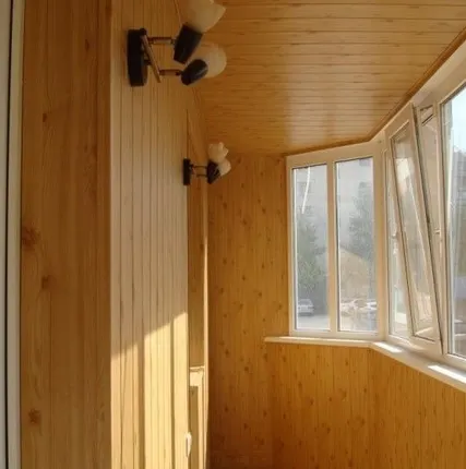 Фото №0 Отделка балконов и лоджий.