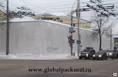 Фото №0 Укрытие объектов от лодки до здания, экран строительных лесов