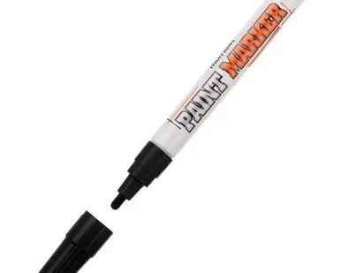 фото Маркер-краска (MunHwa) «Industrial» IPM-01 черный,4мм,нитро-основа,д/промыш.применения,шк8801006713947 768851