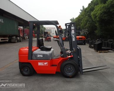 фото Вилочный погрузчик bull FD25DE