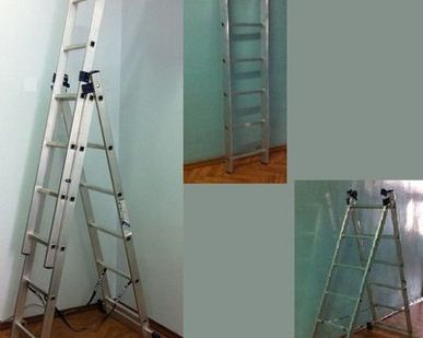 фото Лестница-стремянка 3-х секционная, профиль 53, 3х8