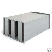 фото Шумоглушитель канальный пластинчатый VKN 500x250