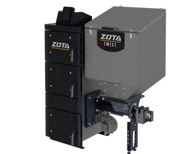 фото Автоматический котел Zota Twist Plus 25 кВт твердотопливный