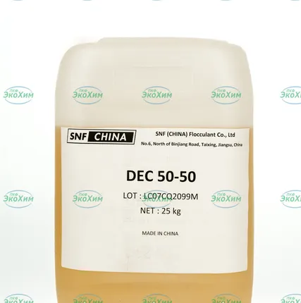 Фото №0 Коагулянт FLOQUAT DEC 50-50 дициандиамид формальдегидная смола