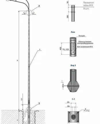 Фото №0 Опора несиловая фланцевая круглоконическая НФК-7,0-02-ц