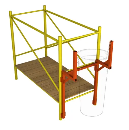 Фото №0 Кронштейн для крепления к лесам