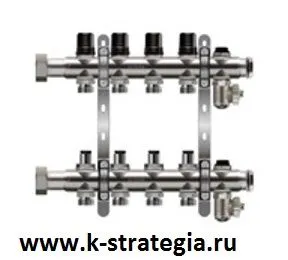 фото Коллекторная группа без расходомеров (НЕРЖАВЕЮЩИЙ) ZEISSLER KBS1006