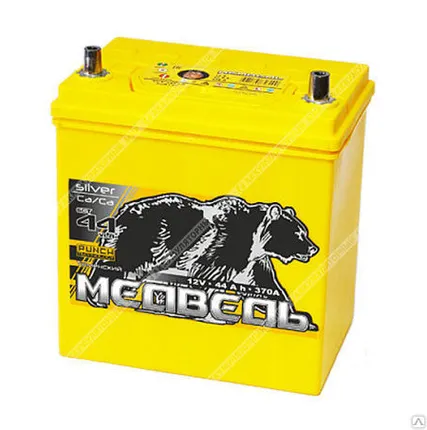 Фото №0 Тюменский медьведь 44Ач - 6 СТ Asia Са/Са 50B19R прям поляр - для Матиз