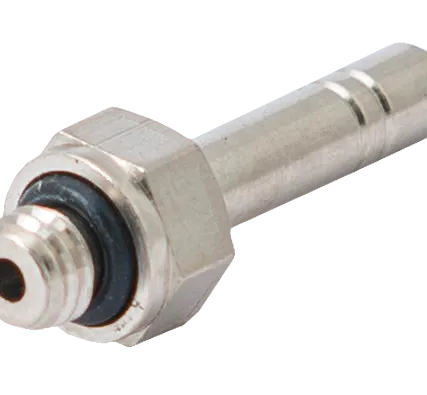 Фото №0 0604M5 - Штуцер под фитинг цанговый наруж. резьба M5, 4мм