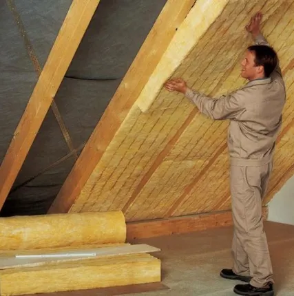 Фото №0 Утепление кровли