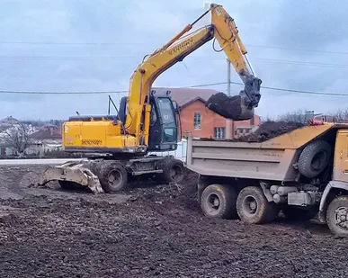 фото Аренда экскаватора ЭК-14