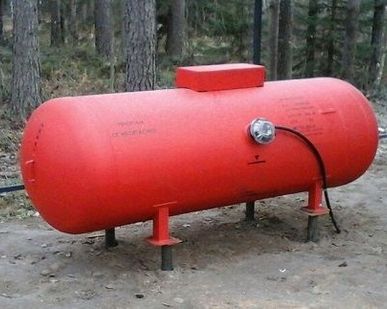 фото Газгольдер для частного дома 1000 л + утеплитель одной ёмкости, подогрев