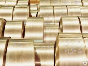 фото Лента латунная 1х35 Л63 ГОСТ 2208-2007