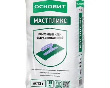 фото Клей для плитки Основит Мастпликс AC12 T 25 кг