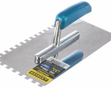 фото Гладилка зубчатая STAYER Profi 0802-08 280x130 мм