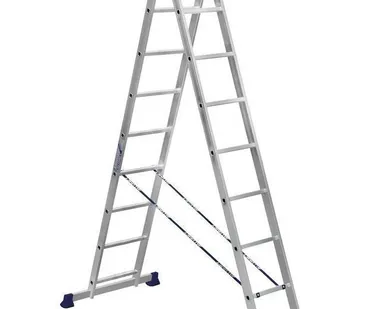 фото Алюминиевая лестница 2*2.5=5м