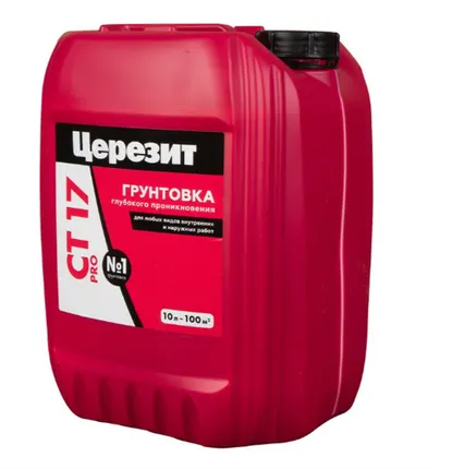 Фото №0 Грунтовка универсальная Церезит СТ17 PRO 10 л