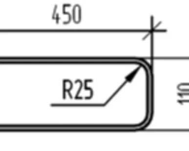 фото П-образная скоба арматурная. Любые размеры по чертежам заказчика.