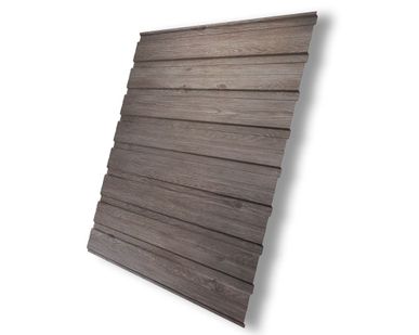 фото Профнастил С10В 0,45 Print Elite White Wood