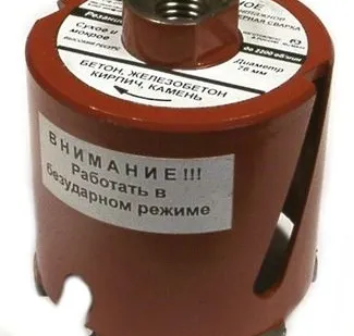 фото Электромонтажная алмаз. коронка для &quot;сухого&quot; сверления 68, 76, 82, 102 мм.