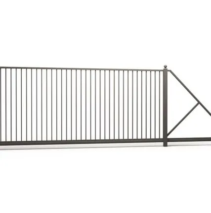 Фото №0 Сварные откатные ворота (модель 15-10)