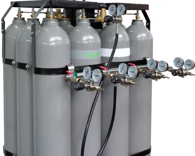 фото Моноблок газовый на 12 баллонов МБ-12-50-150 для аргона