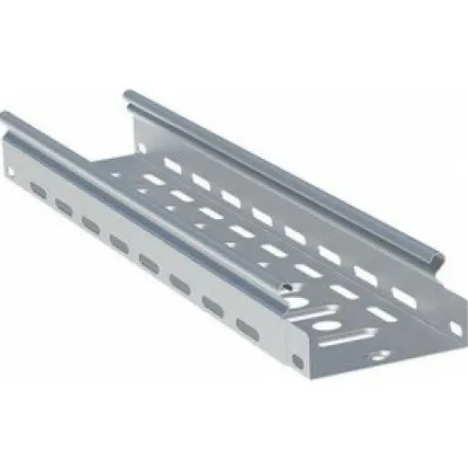 Фото №0 Лоток перфорированный металлический 50х50х3000-0.7 мм (24 м)