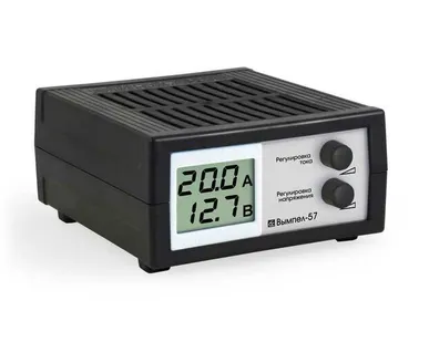 фото Вымпел-57 (автомат, 0,5-20А, 7.4-18В, ЖК индикатор) зарядное устройство