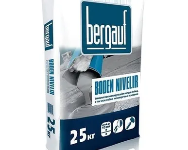 фото Самонивелирующийся пол Bergauf Boden Nivelir 25 кг