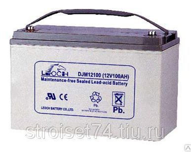 фото Батарея аккумуляторная закрытого типа LEOCH DJM12100 (12В, 100Ач) Leoch
