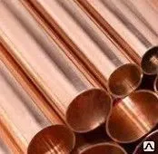 фото Труба медная 1.9 М1р, М2, М1 по ГОСТ 2624-77