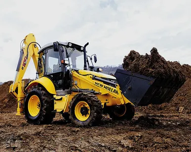 фото Экскаватор-погрузчик New Holland B100