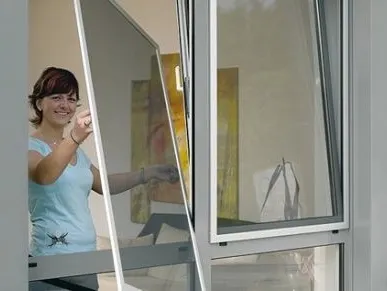 фото Москитная сетка Трапецией