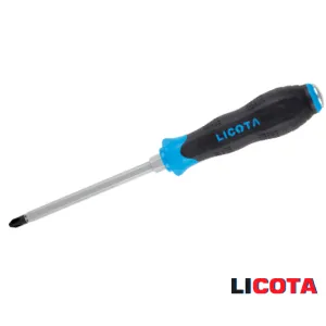 Фото №0 Отвертка ударная с усилителем PH1х80 мм "LICOTA"