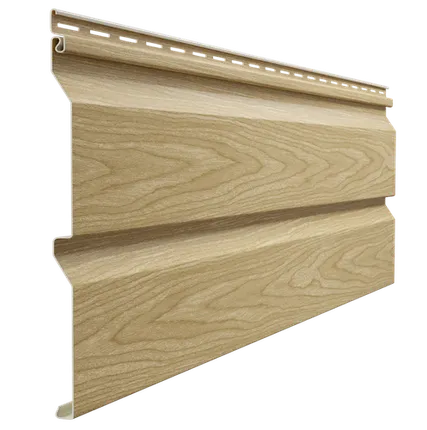 Фото №0 Сайдинг Docke Корабельный брус D5D Зрелый каштан Деке LUX под дерево