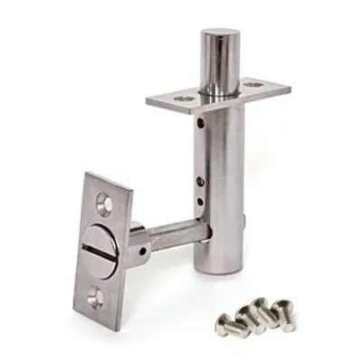 Фото №0 Задвижка дверная торцевая для металлических дверей