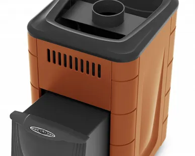 фото Банная печь ТМФ Компакт 2017 Carbon ДА терракота