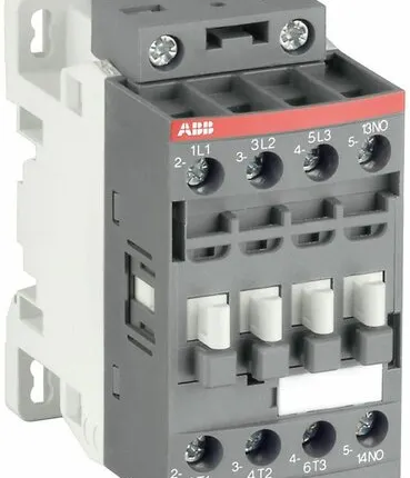 Фото №0 AF12-30-10-11 Контактор 3-х полюсный 12A с катушкой управления 24-60B AC/DC ABB, 1SBL157001R1110