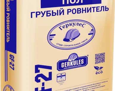 фото Грубый ровнитель для пола Геркулес GF-27, 25 кг
