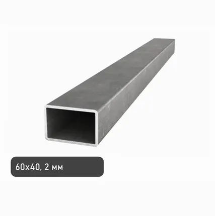 Фото №0 Труба профильная 60×40×2 мм